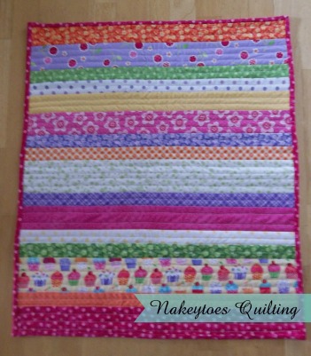 American Girl Doll Quilt all finished